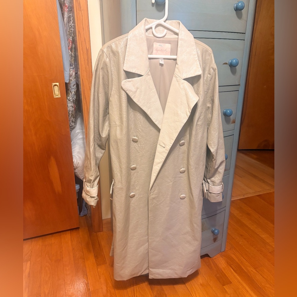Anthropology vegan leather Hutch jacket